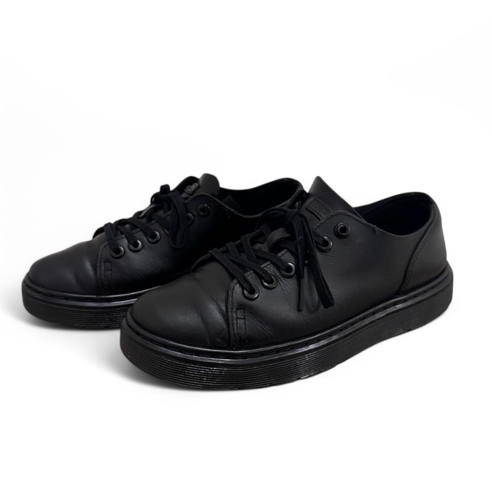 Dr. Martens Black Leather Sneakers